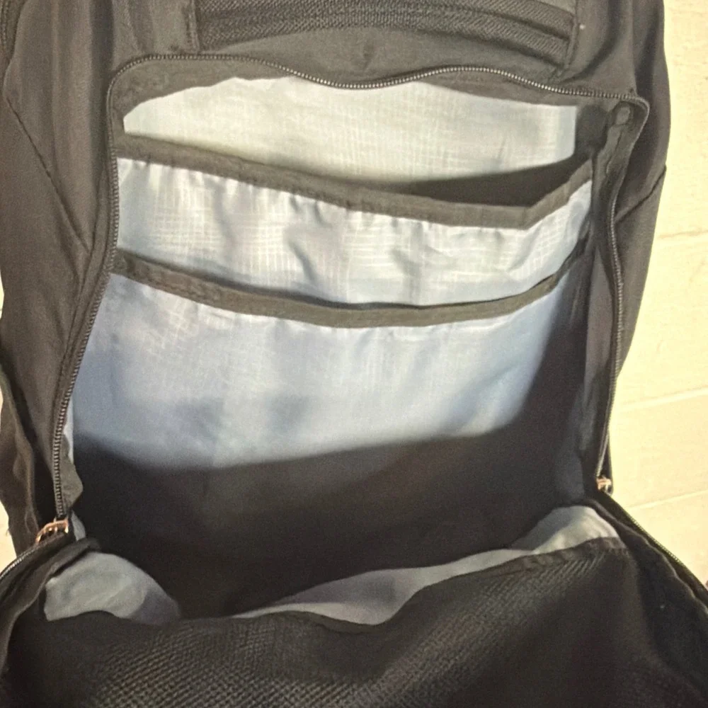 Samsonite Black Laptop Backpack Travel Business School Carry-On Multi Pocket